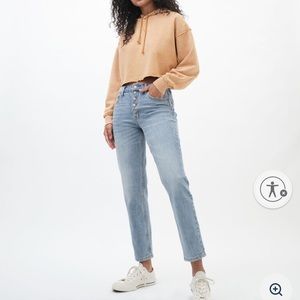 Aeropostale High-Waisted Mom Jean